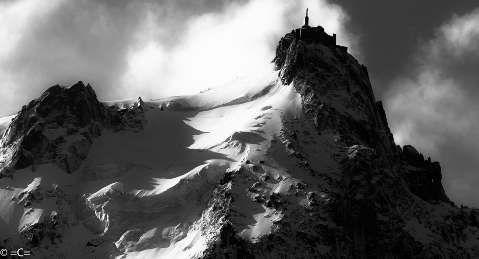 that day a bunch of my friends were on the north face, here tom grant skiing