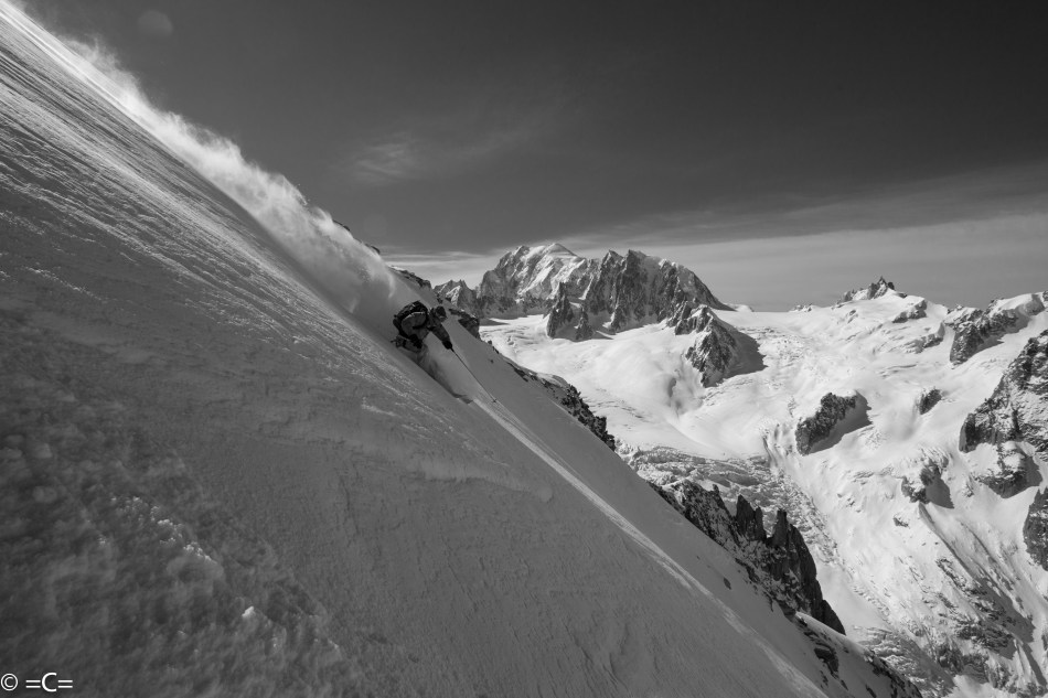 epaule du tacul with ross hewitt