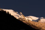 sunset on mont blanc, mont maudit,&nbsp;tacul