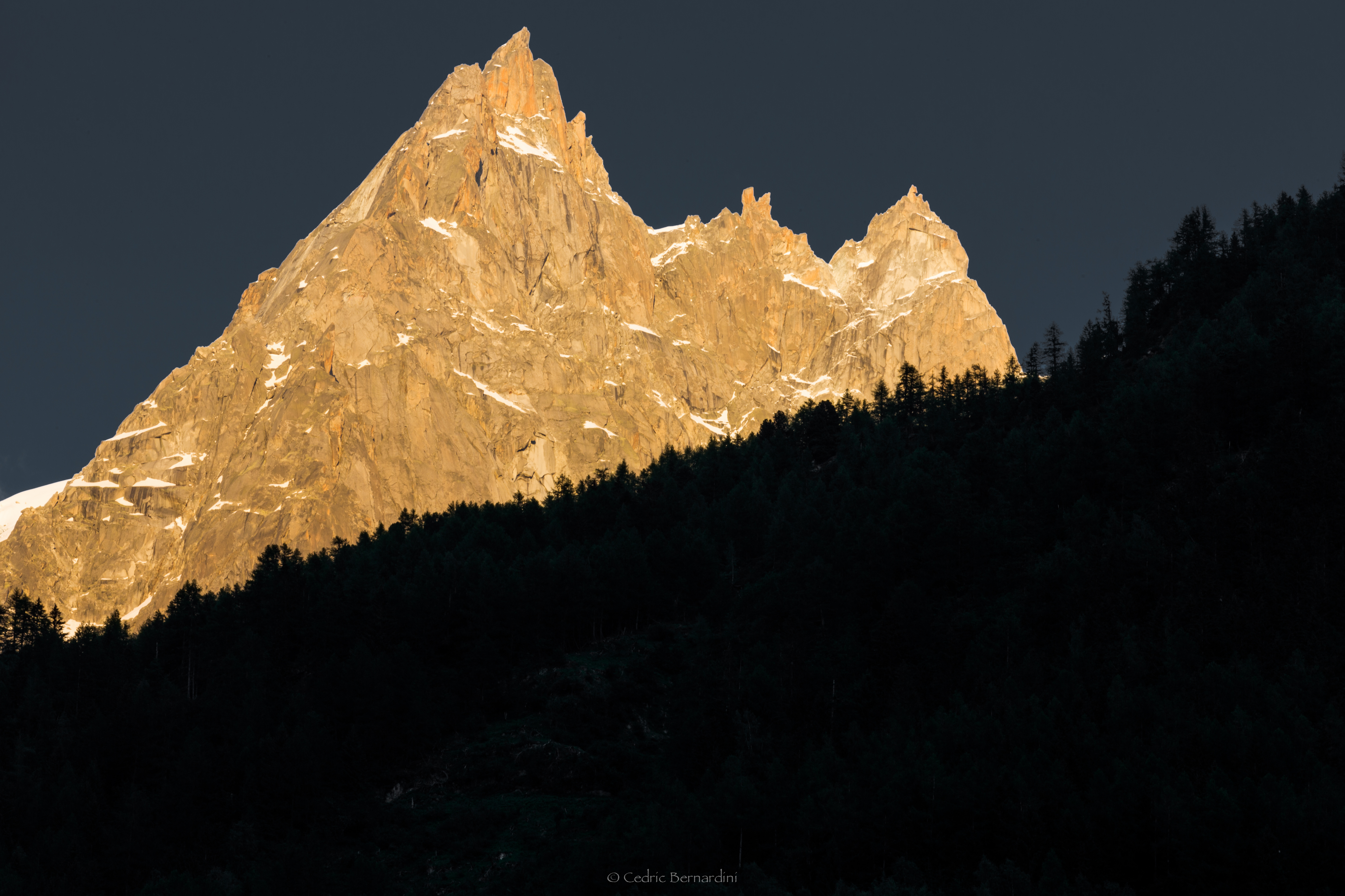 aiguille de chamonix: blaitiere, ciseaux, fou