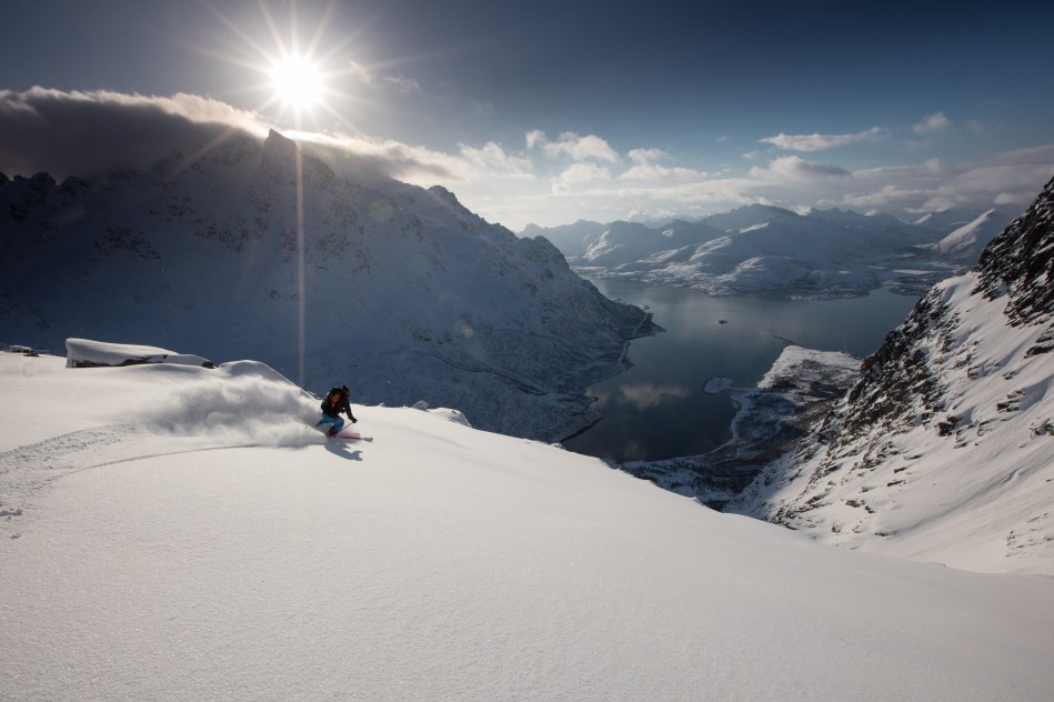 lofoten ski lodge, norway