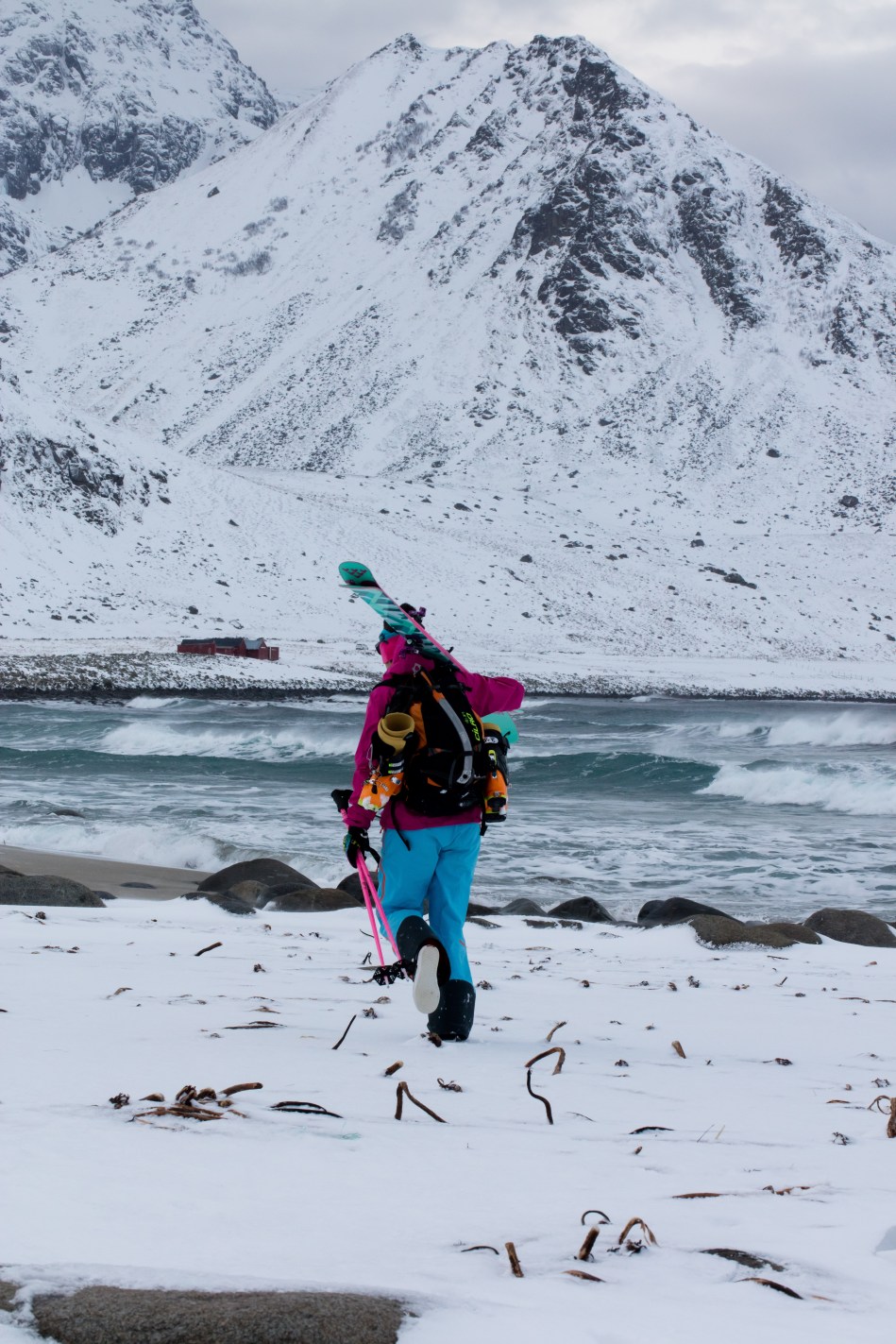 lofoten ski lodge, norway