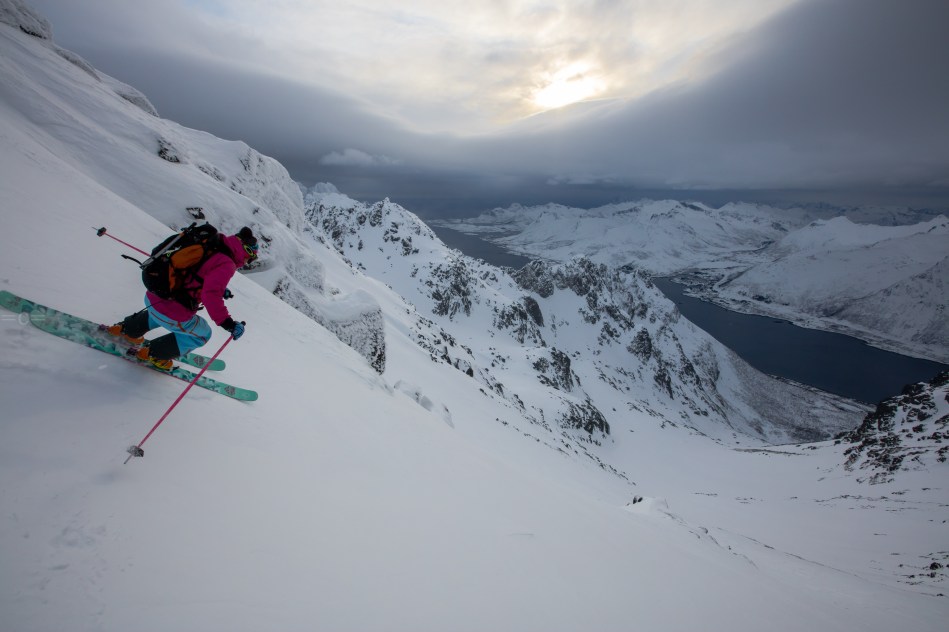 lofoten ski lodge, norway