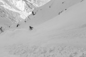 cosmique, chamonix, powder, ski , aiguille du midi