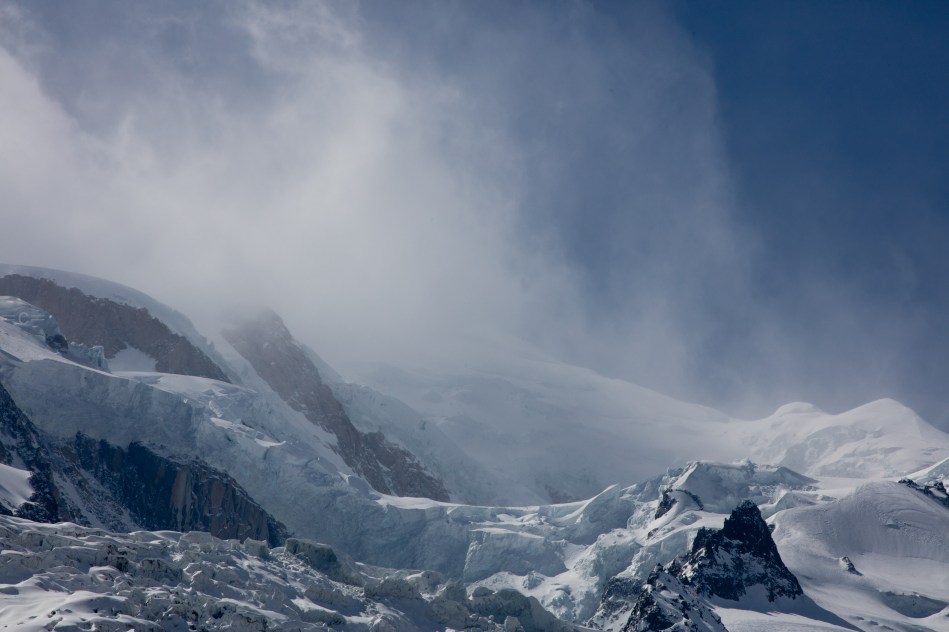 mont blanc, refuge grand mulets