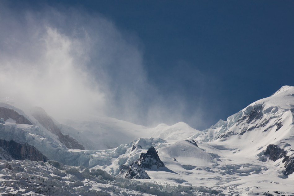 mont blanc, refuge grand mulets, chamonix