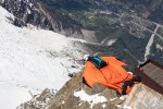 wing suit. aiguille du&nbsp;midi