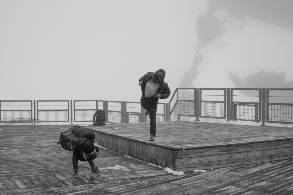 aiguille du midi, michael shaffer