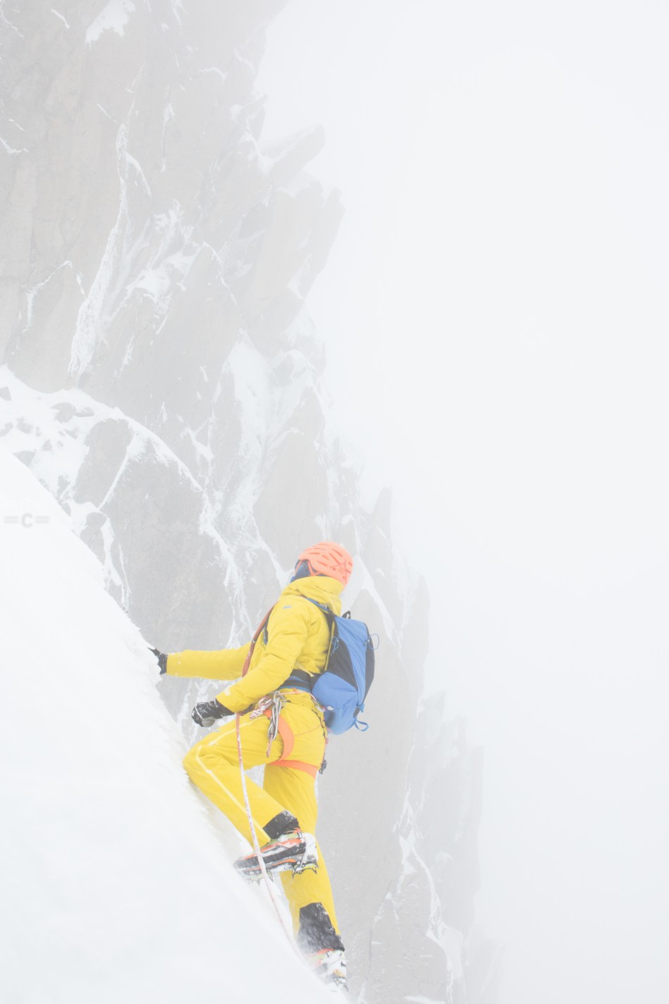 dave searle, aiguille du midi, chamonix, steep skiing