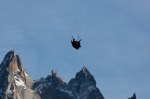 parapente , hangliding, aiguille du midi, aiguille de&nbsp;chamonix
