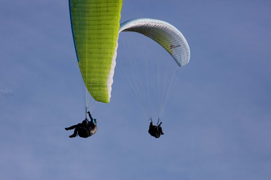 parapente , hangliding, aiguille du midi, aiguille de chamonix