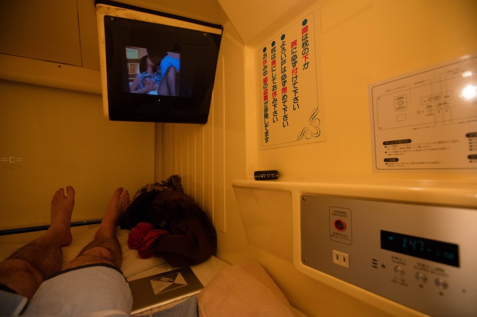 japan, tokyo, capsule hotel