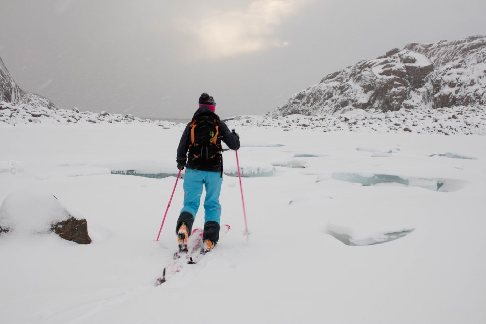 minna riihimakki, ross hewitt, michelle blaydon, lofoten ski lodge