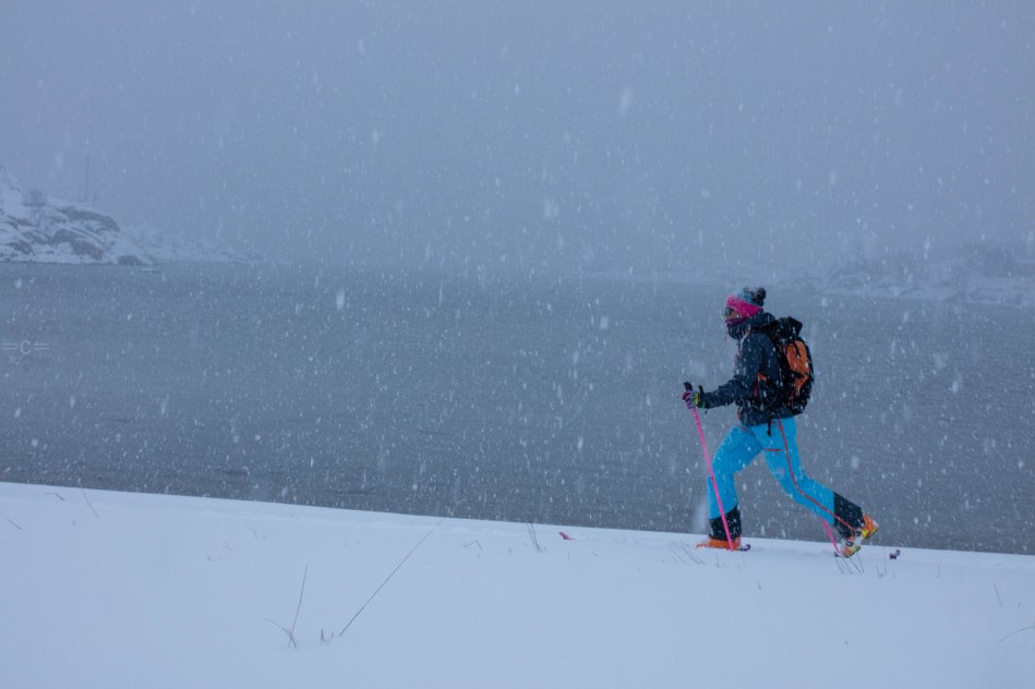 minna riihimakki, ross hewitt, michelle blaydon, lofoten ski lodge