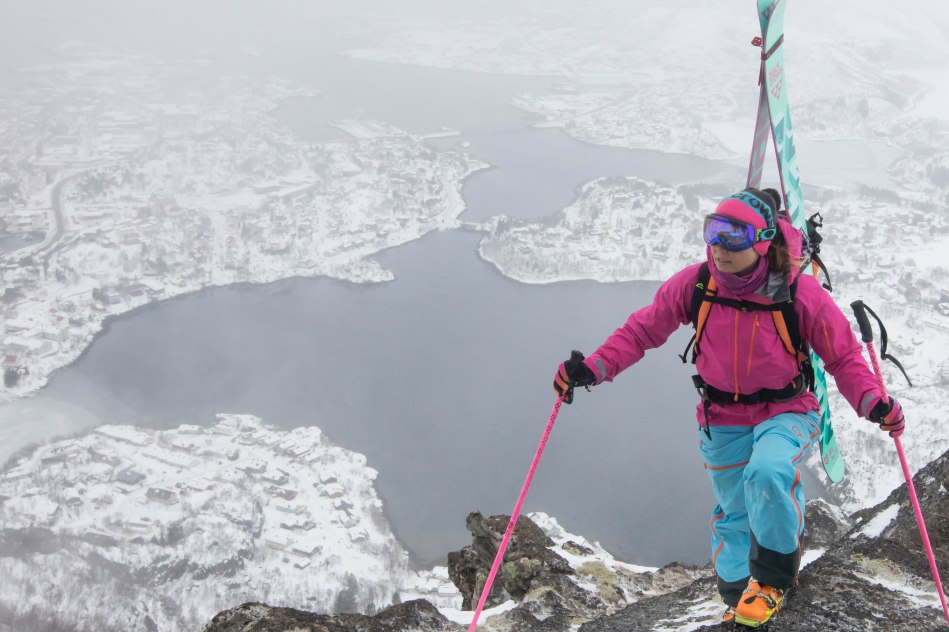 minna riihimakki, ross hewitt, michelle blaydon, lofoten ski lodge