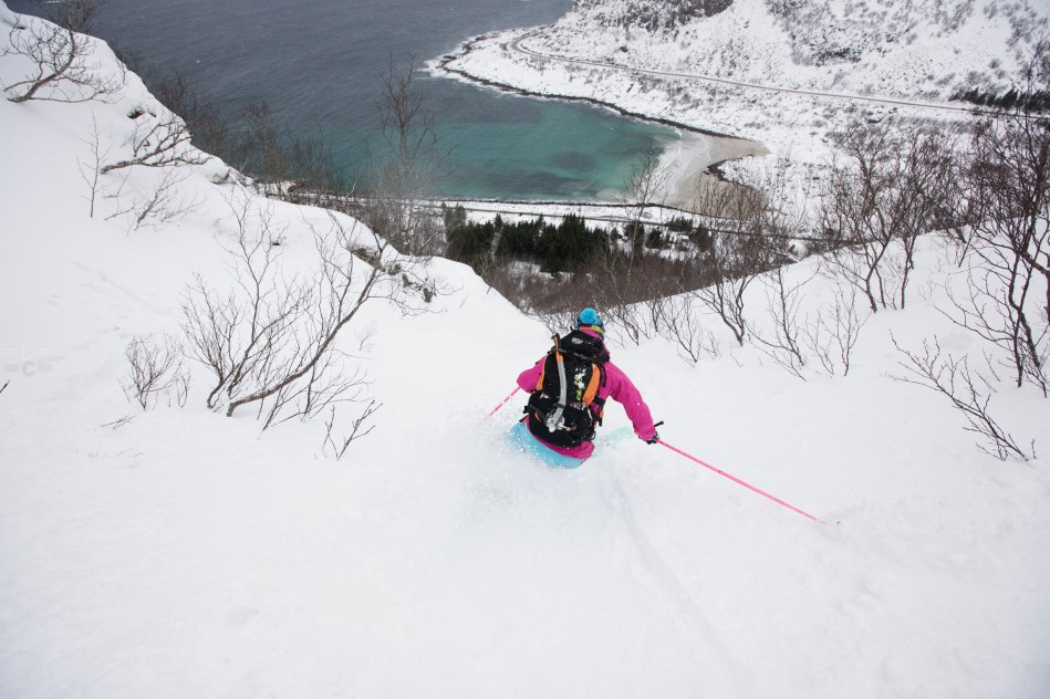 minna riihimakki, ross hewitt, michelle blaydon, lofoten ski lodge