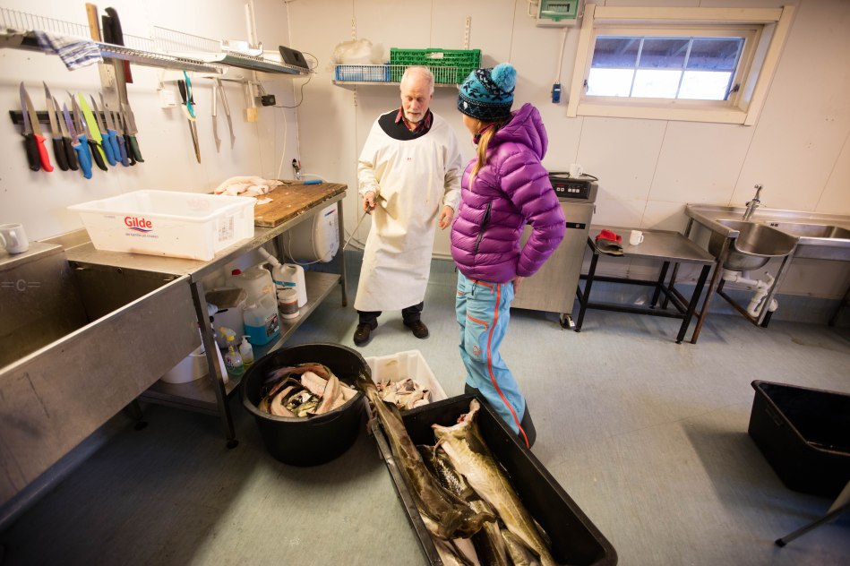 minna riihimakki, ross hewitt, michelle blaydon, lofoten ski lodge