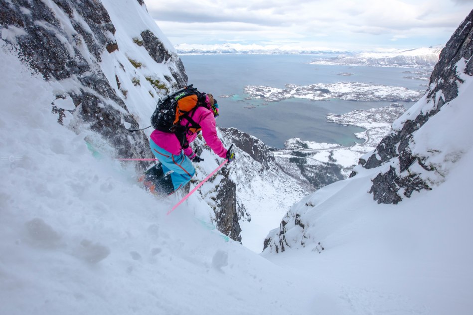 minna riihimakki, ross hewitt, seth, lofoten ski lodge