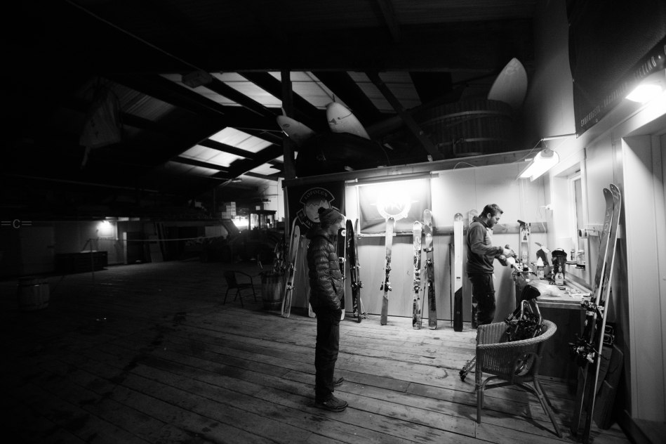 ross hewitt, seth, lofoten ski lodge