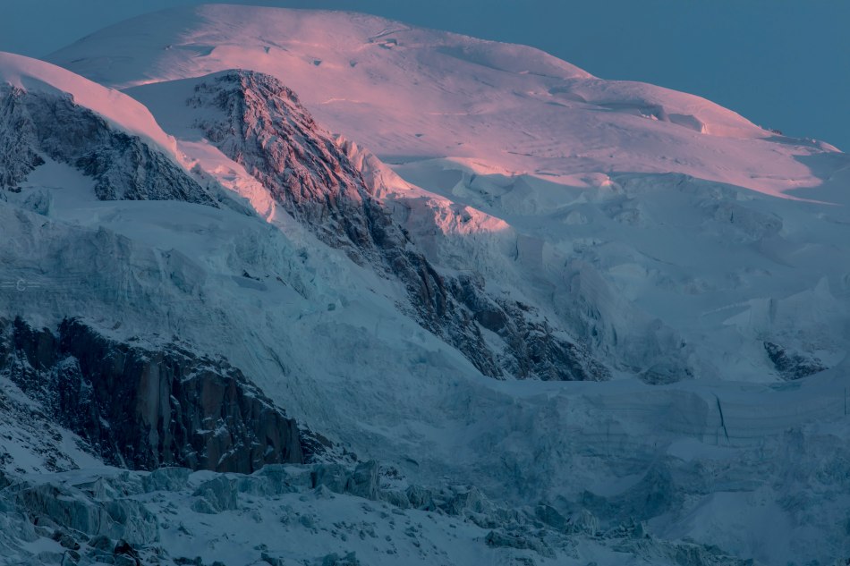 mont blanc, sunset, north face