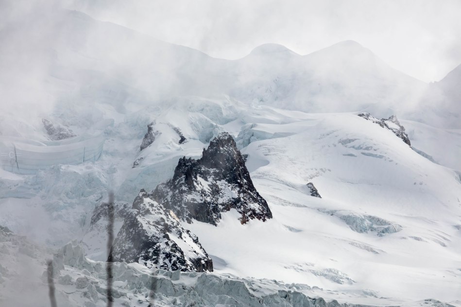 Grand mulet hut, mont blanc , chamonix
