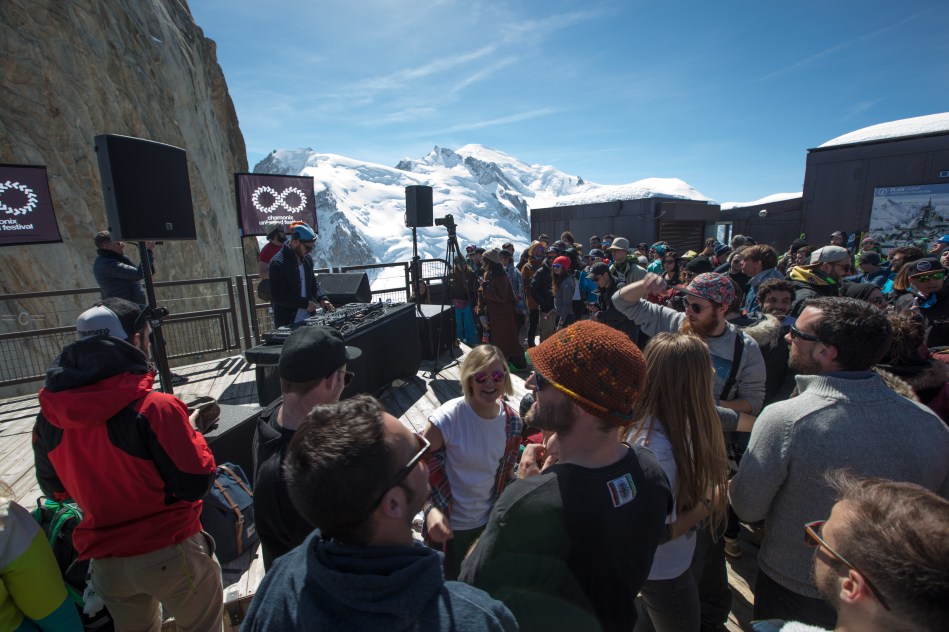 unlimited festival, black crows , chamonix, aiguille du midi