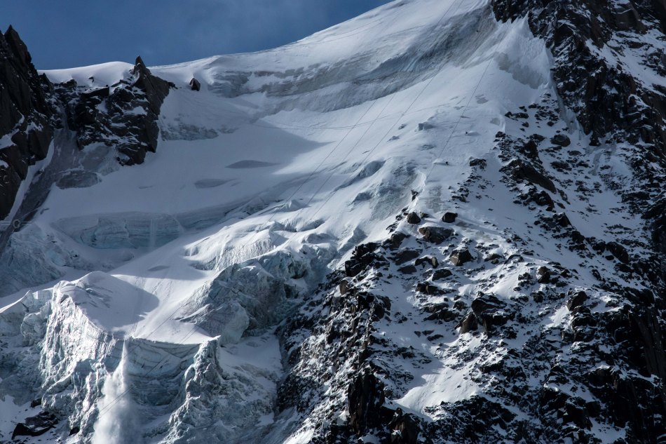 aiguille du midi, mallory, chamonix , north face
