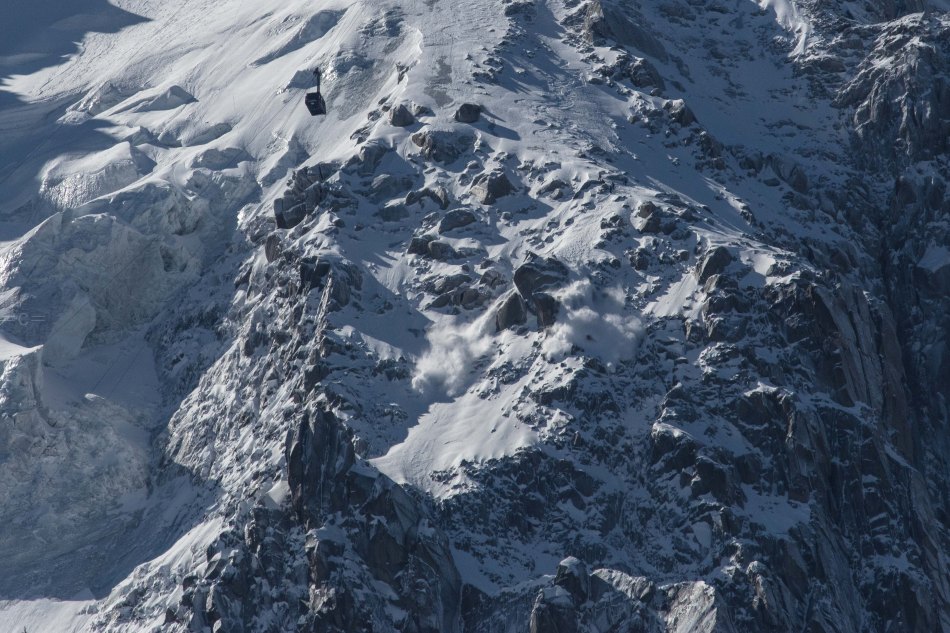 aiguille du midi, mallory, chamonix , north face