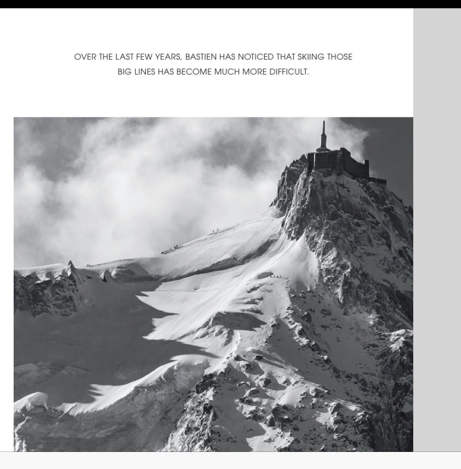 julot berger, michael shaffer. ski journal. aiguille du midi . mallory
